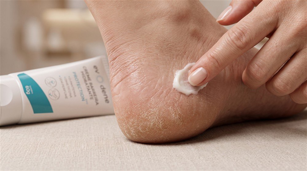 Creme para Pés e Cotovelos Ressecados e Ásperos | Evodene Protection